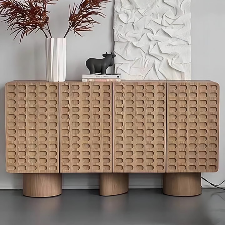 GEOMETRA Modern Solid Wood Sideboard