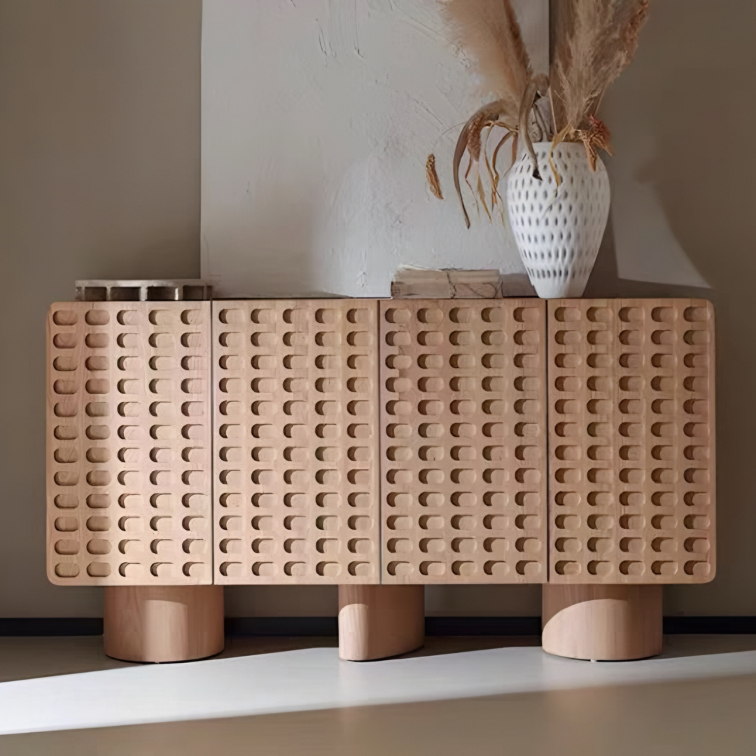 GEOMETRA Modern Solid Wood Sideboard