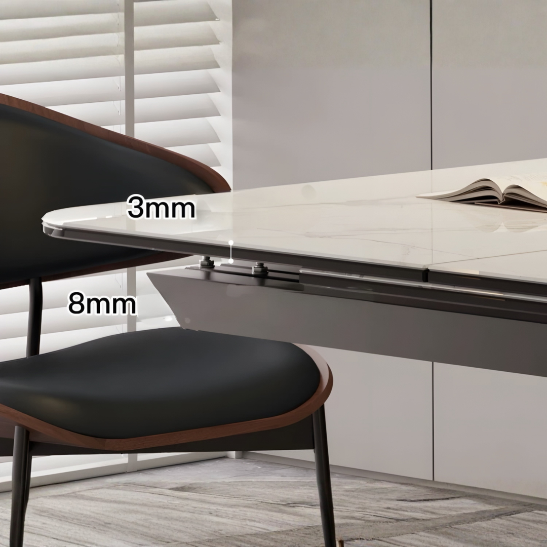 EXTENZA Extendable Sintered Stone Dining Table