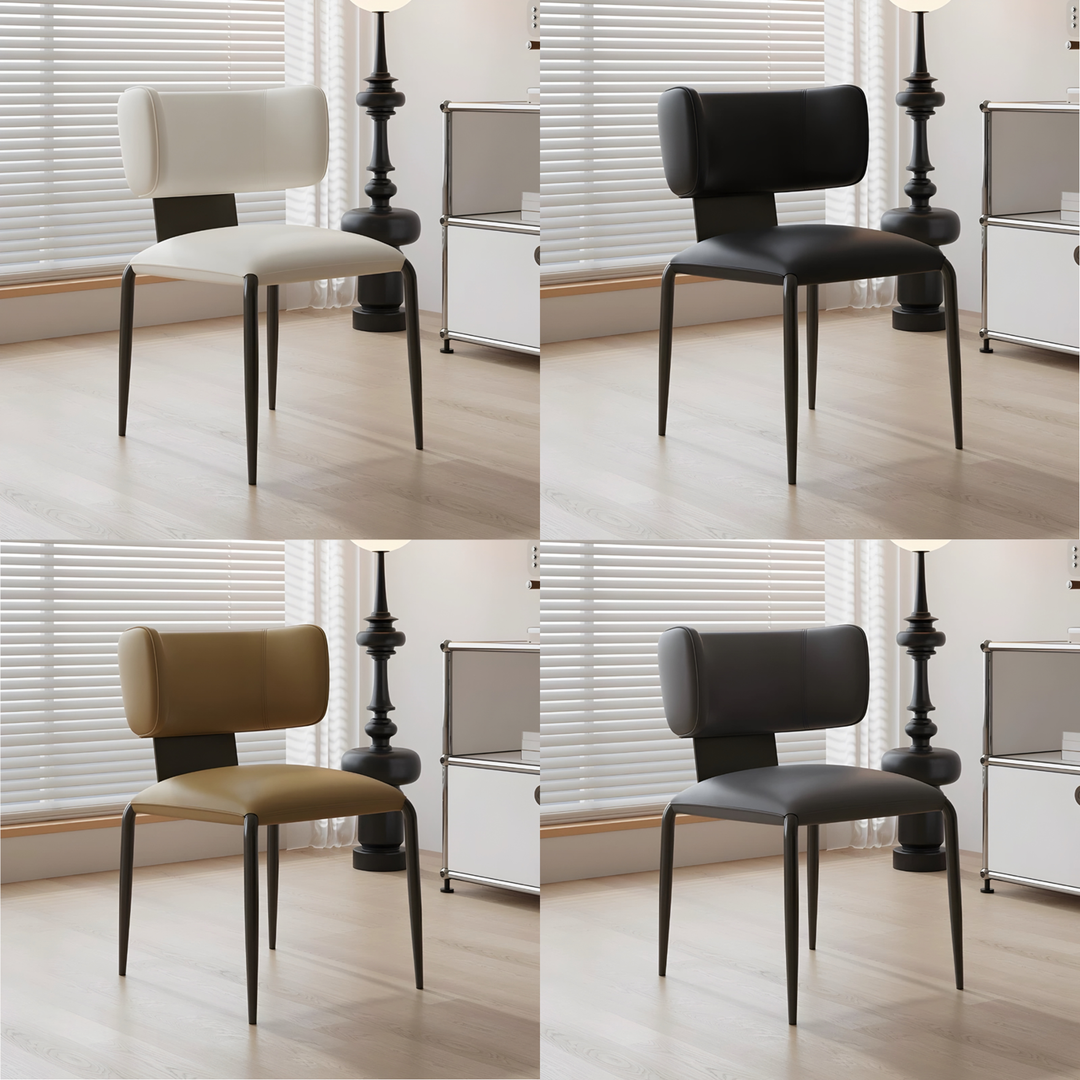 DARIEN Modern Scratch Proof Leather Dining Chair - Cassa Haus Singapore