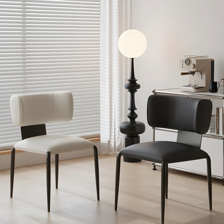 DARIEN Modern Scratch Proof Leather Dining Chair - Cassa Haus Singapore