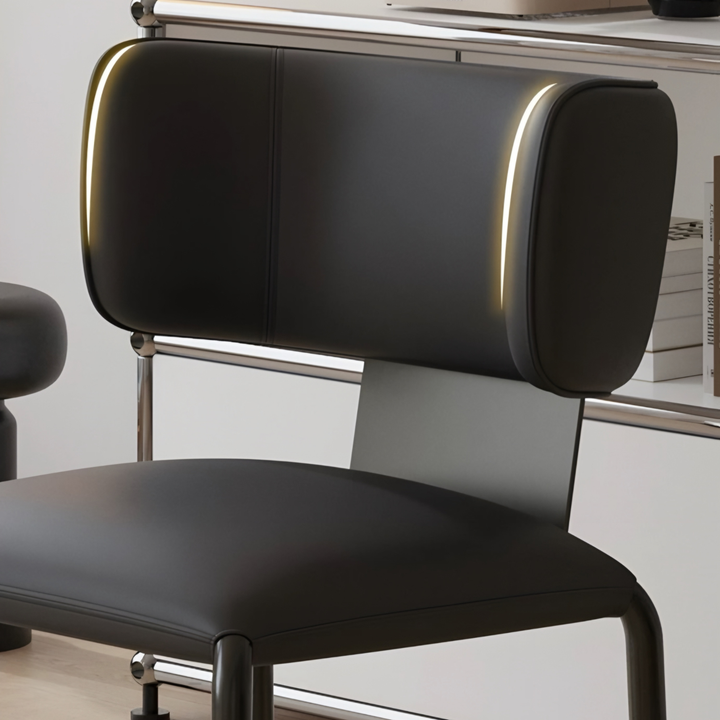 DARIEN Modern Scratch Proof Leather Dining Chair - Cassa Haus Singapore