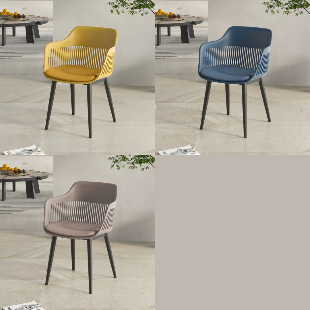 CASSANDRA Modern Plastic Dining Chair