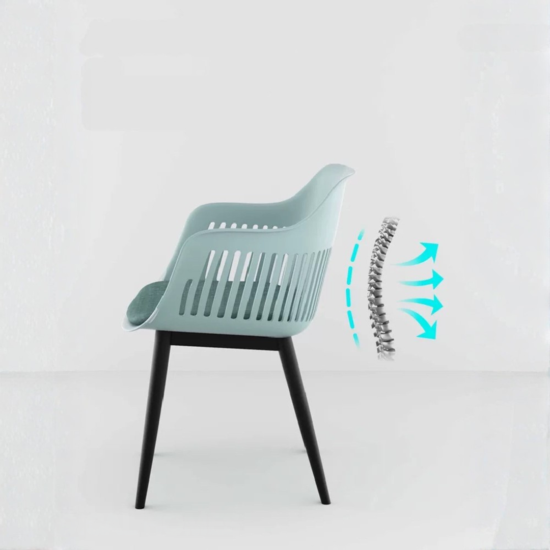 CASSANDRA Modern Plastic Dining Chair