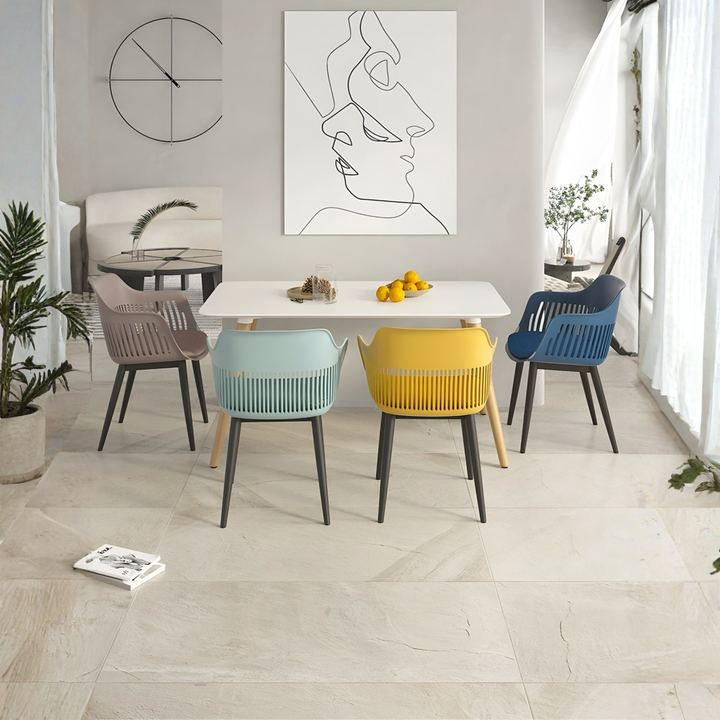 CASSANDRA Modern Plastic Dining Chair