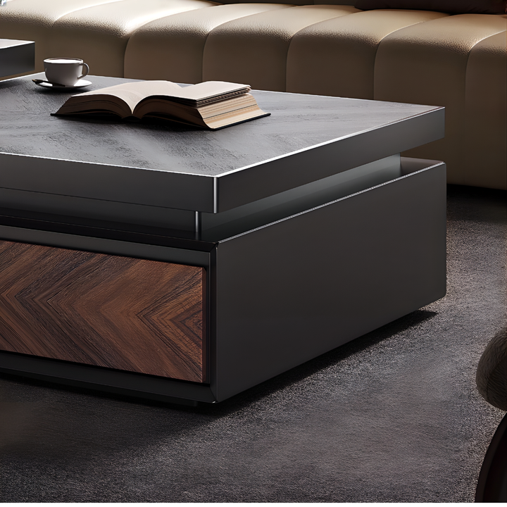 SOLENZA Modern TV Console and Coffee Table Set