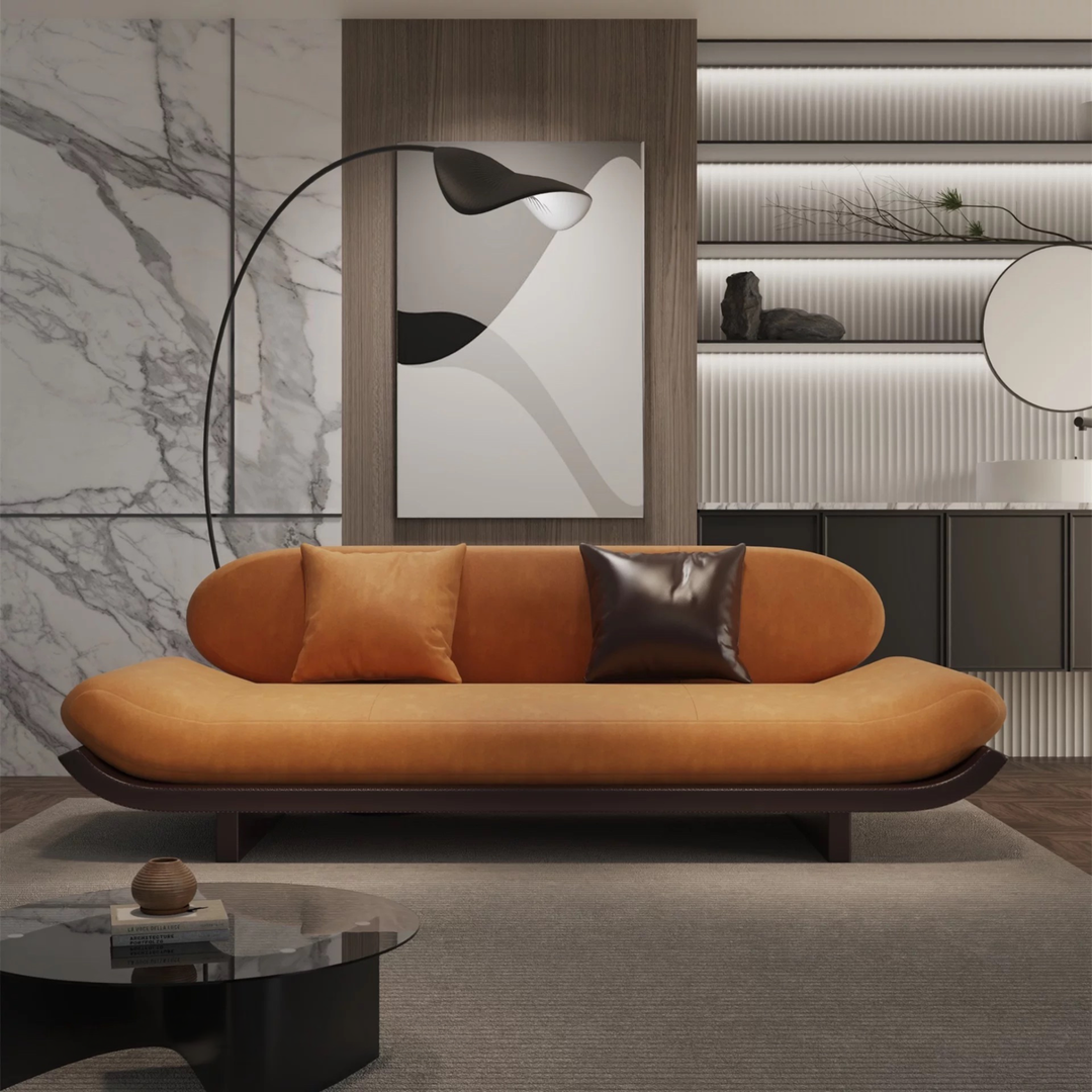 SOVREN Modern Chaise Sofa