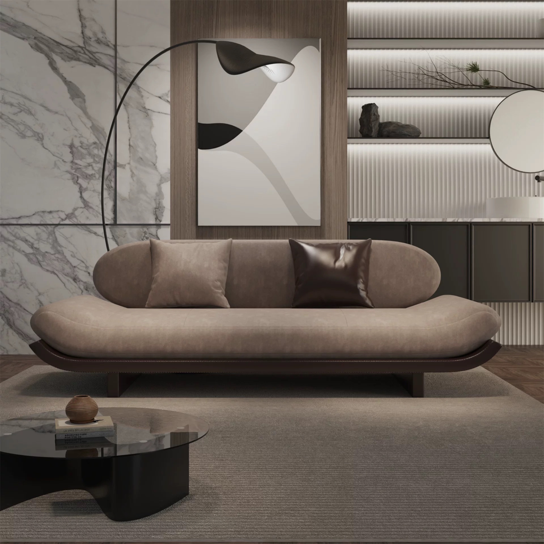 SOVREN Modern Chaise Sofa