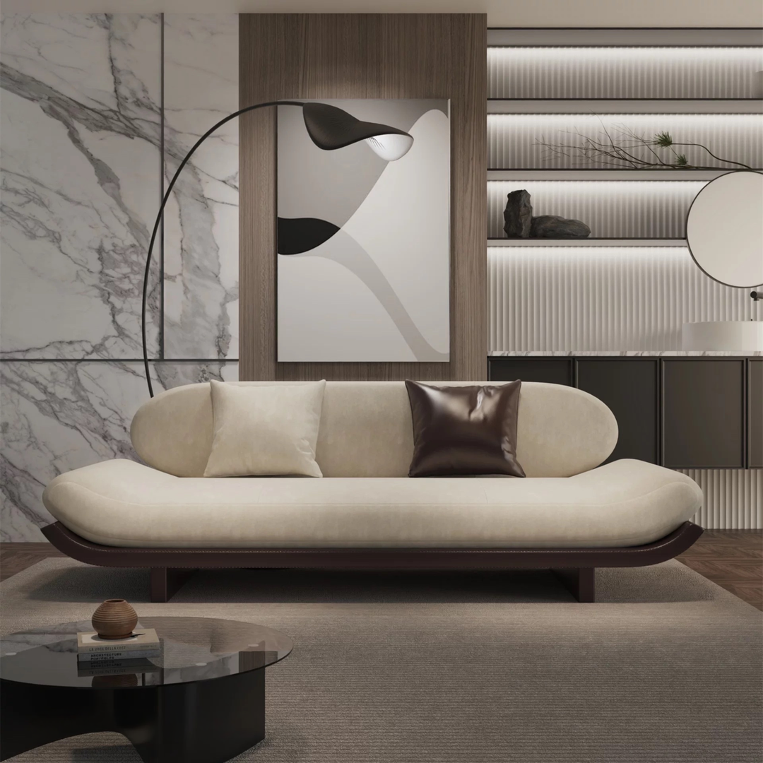 SOVREN Modern Chaise Sofa