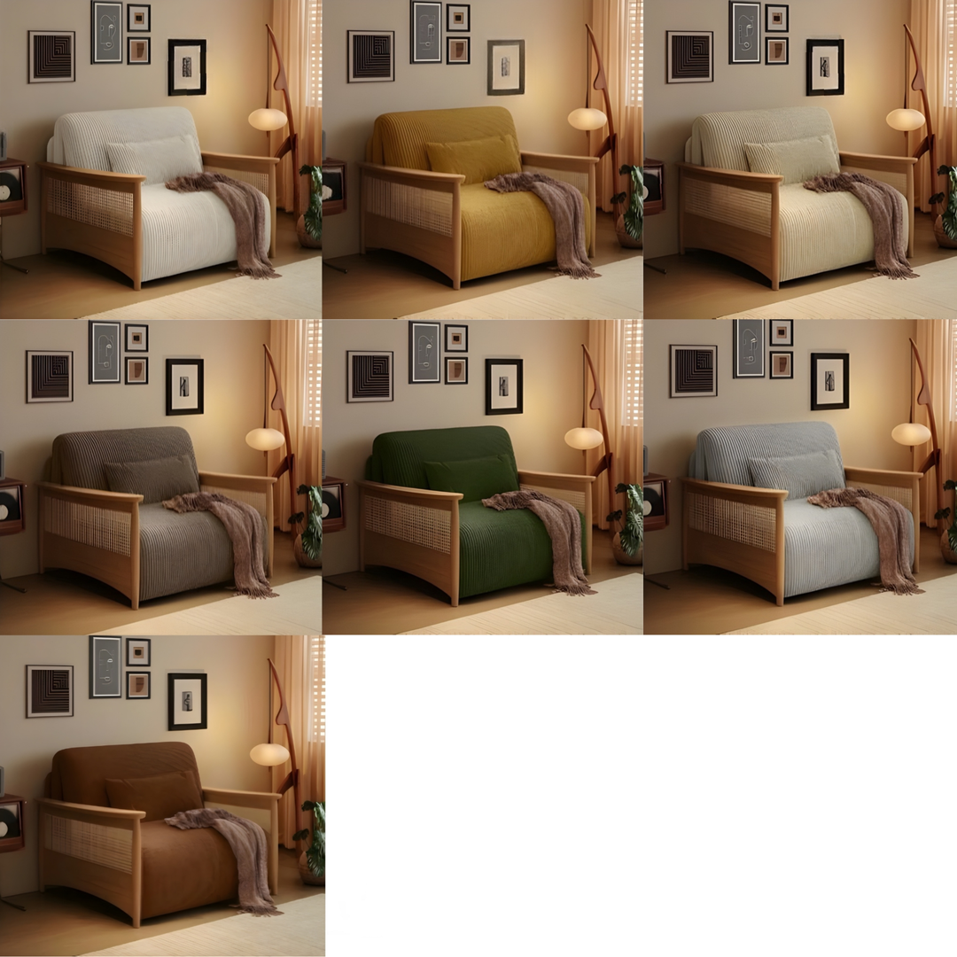 CEDARWYN Rattan Electric Recliner Sofa Bed