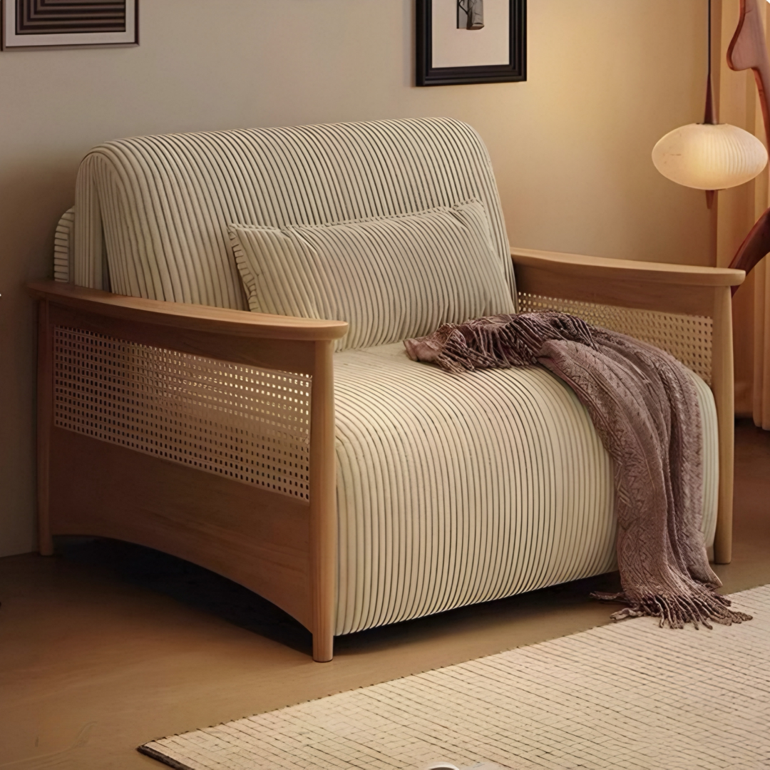 CEDARWYN Rattan Electric Recliner Sofa Bed