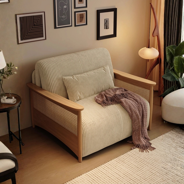 CEDARWYN Rattan Electric Recliner Sofa Bed