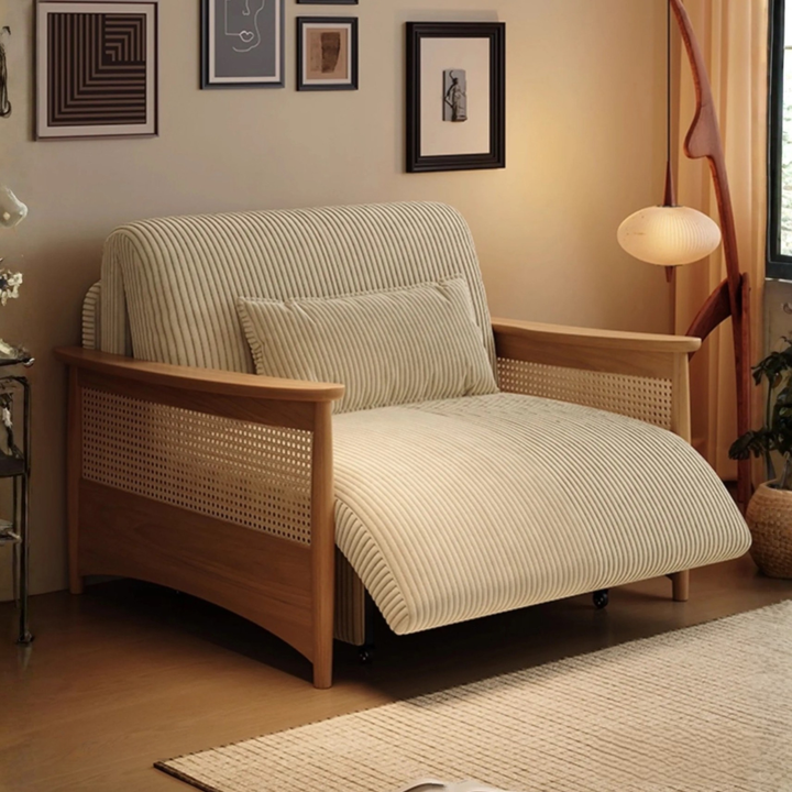 CEDARWYN Rattan Electric Recliner Sofa Bed