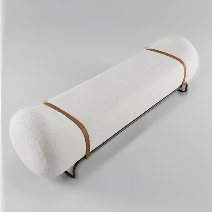 AVIRO Modern Boucle Bench