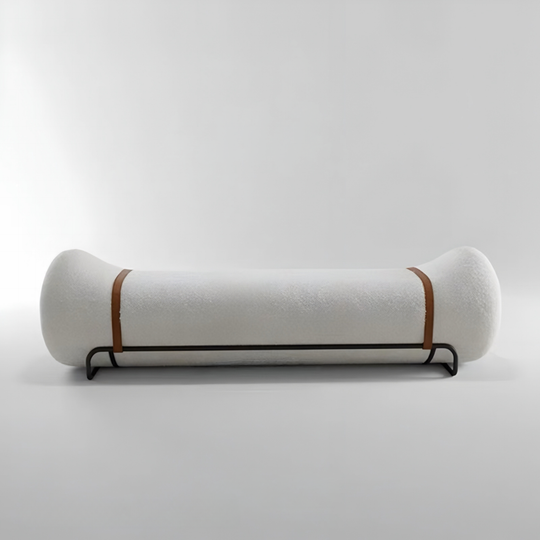 AVIRO Modern Boucle Bench - Cassa Haus Singapore
