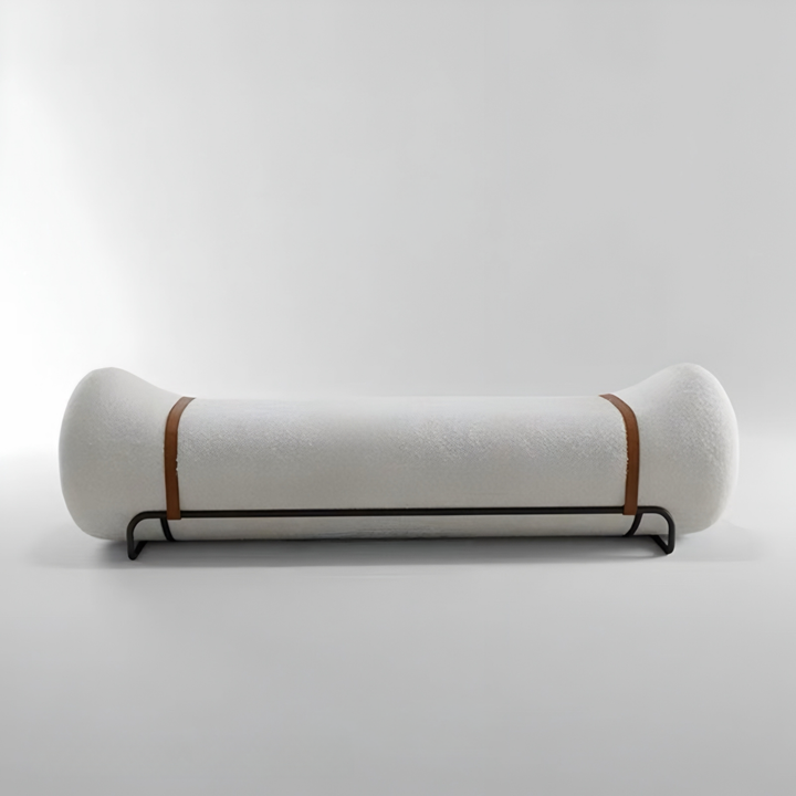 AVIRO Modern Boucle Bench