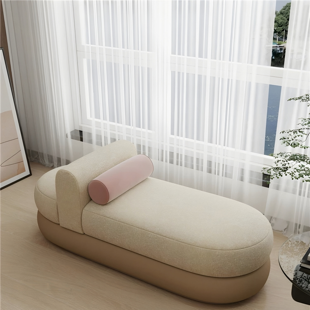 QIRO Modern Chaise Bench