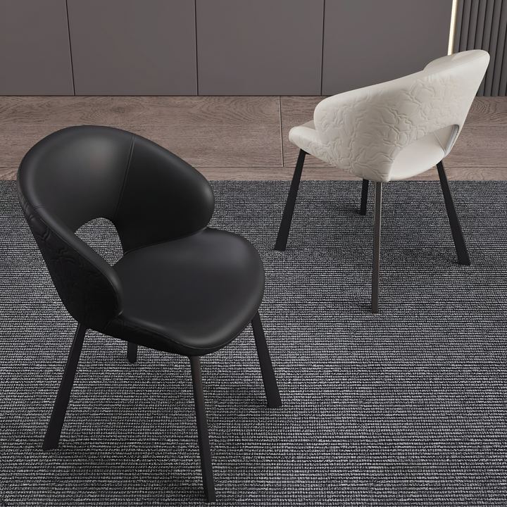 CALVION Modern Scratch Proof Leather Dining Chair - Cassa Haus Singapore