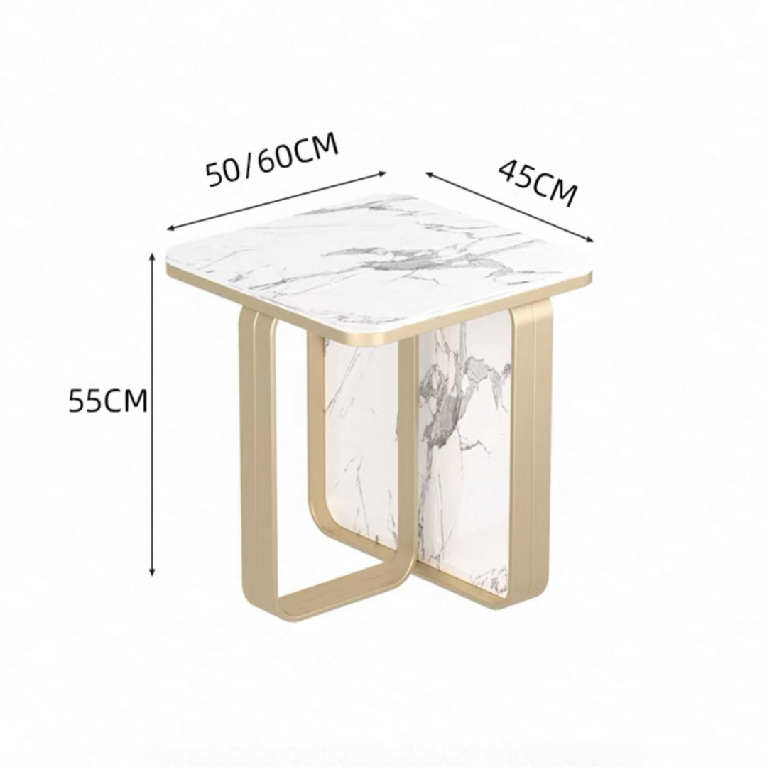 AUVEN Modern Sintered Stone Side Table