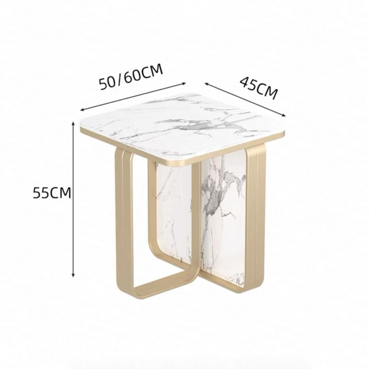 AUVEN Modern Sintered Stone Side Table