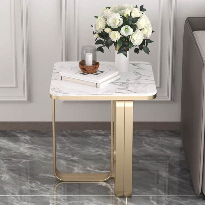 AUVEN Modern Sintered Stone Side Table