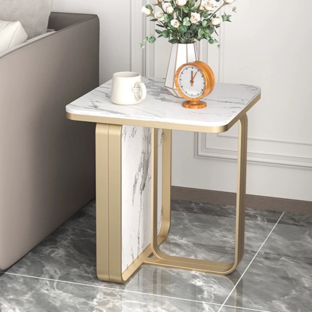 AUVEN Modern Sintered Stone Side Table