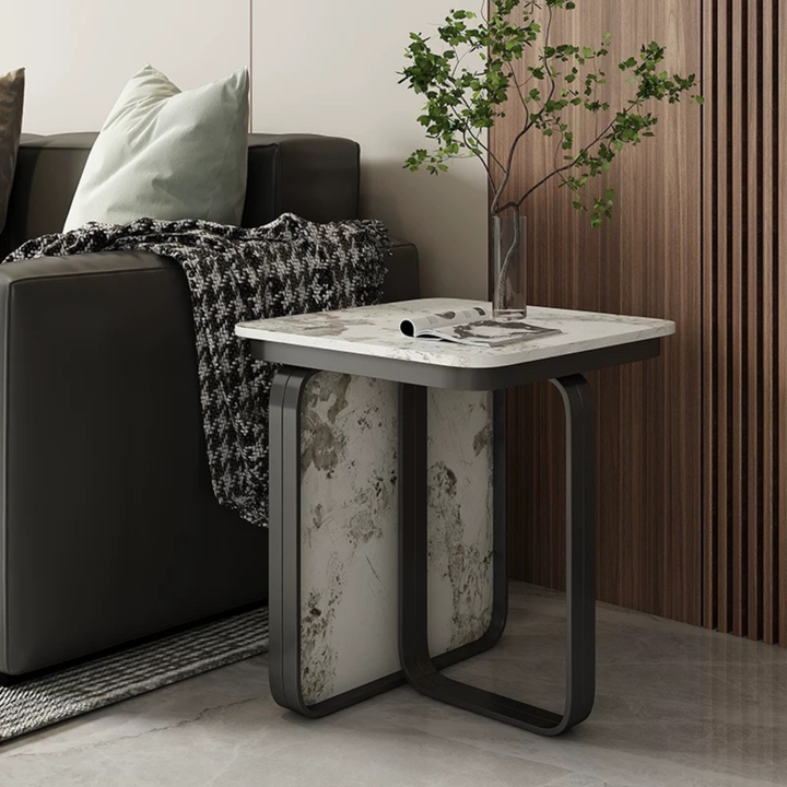 AUVEN Modern Sintered Stone Side Table