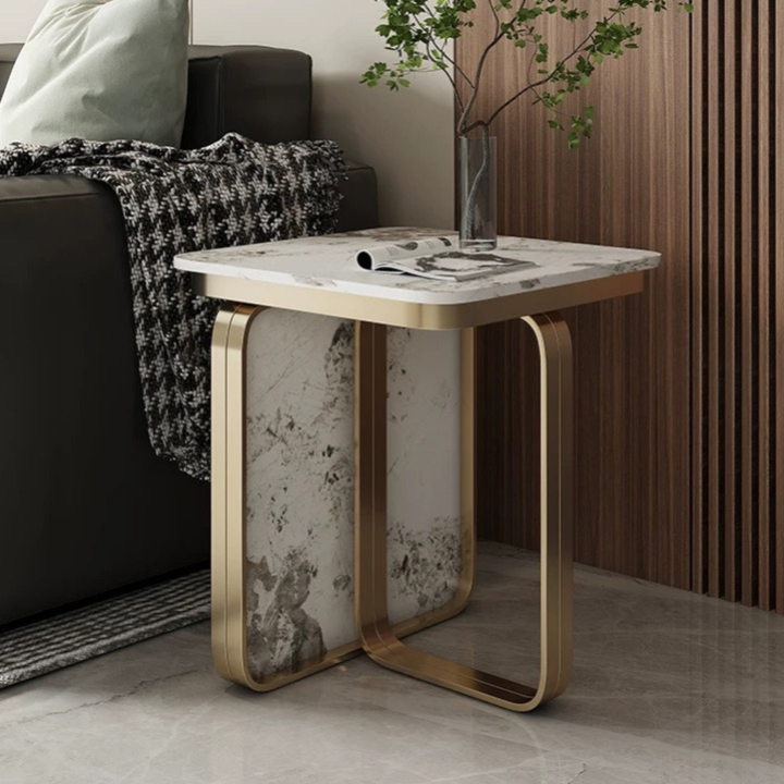 AUVEN Modern Sintered Stone Side Table