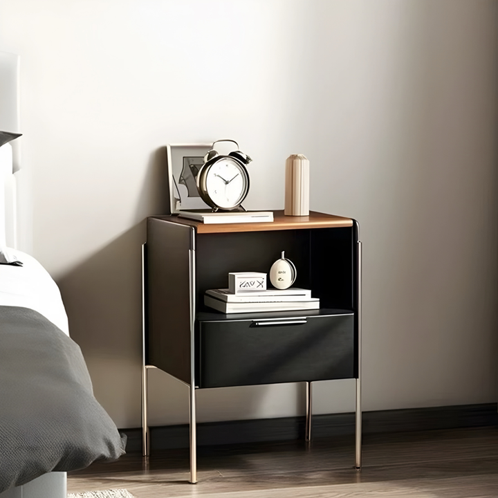OLYRA Modern Bedside Table