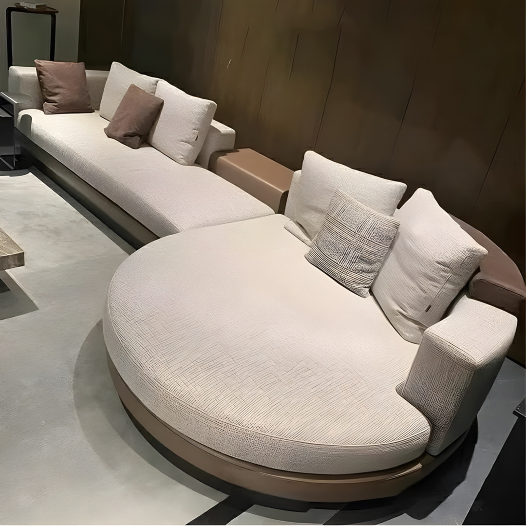 WYNFORD Modern Curved Designer Sofa