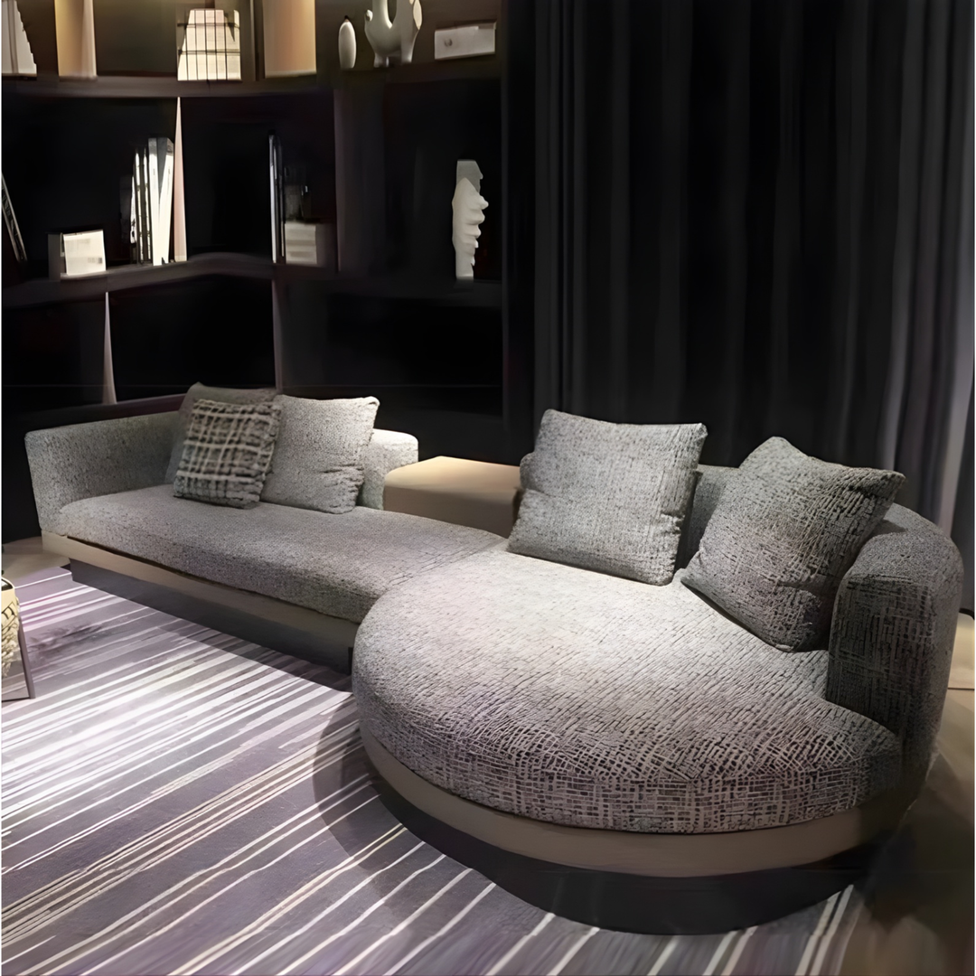 WYNFORD Modern Curved Designer Sofa