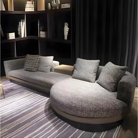 WYNFORD Modern Curved Designer Sofa - Cassa Haus Singapore