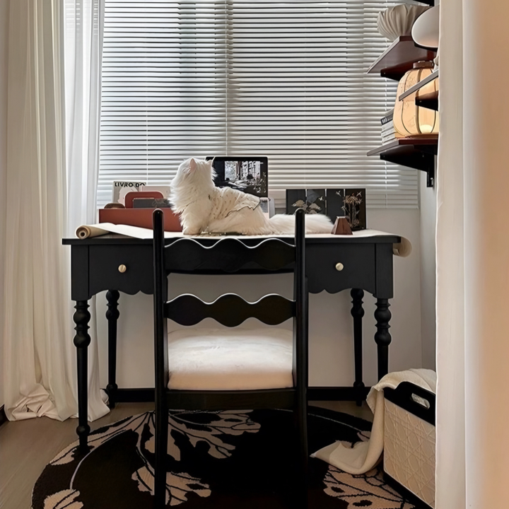 GATSBY Rustic Solid Wood Study Desk