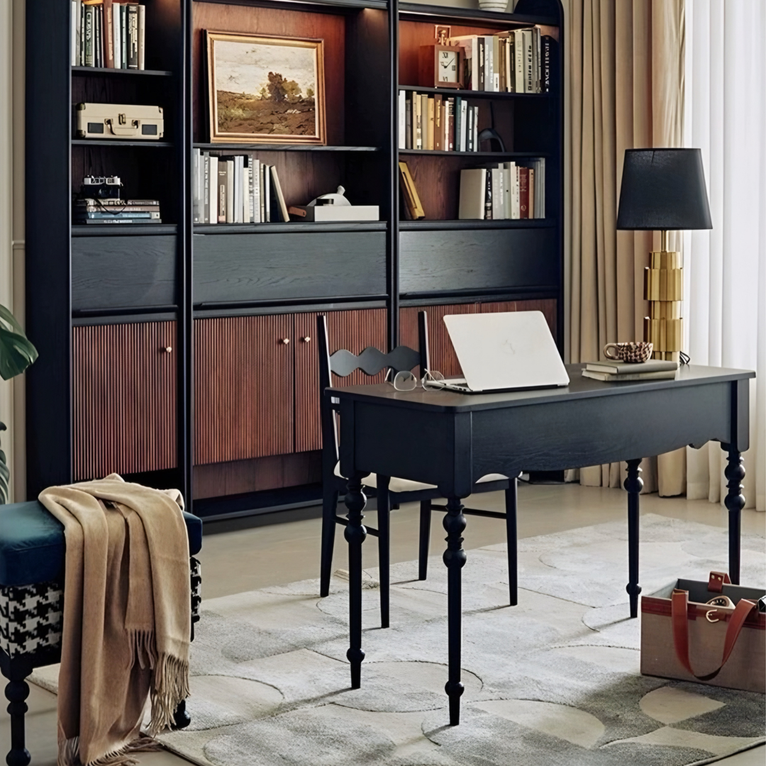 GATSBY Rustic Solid Wood Study Desk