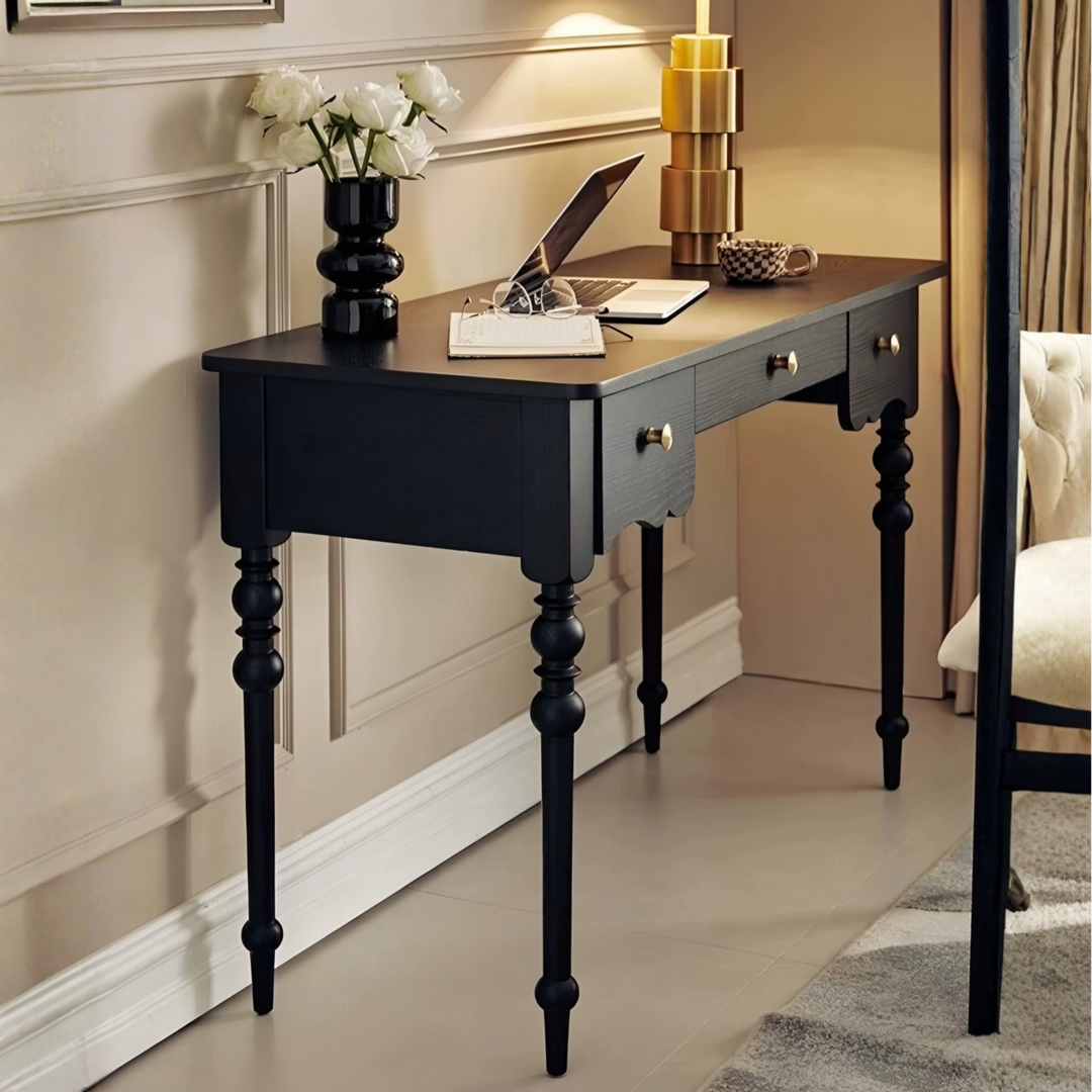 GATSBY Rustic Solid Wood Study Desk