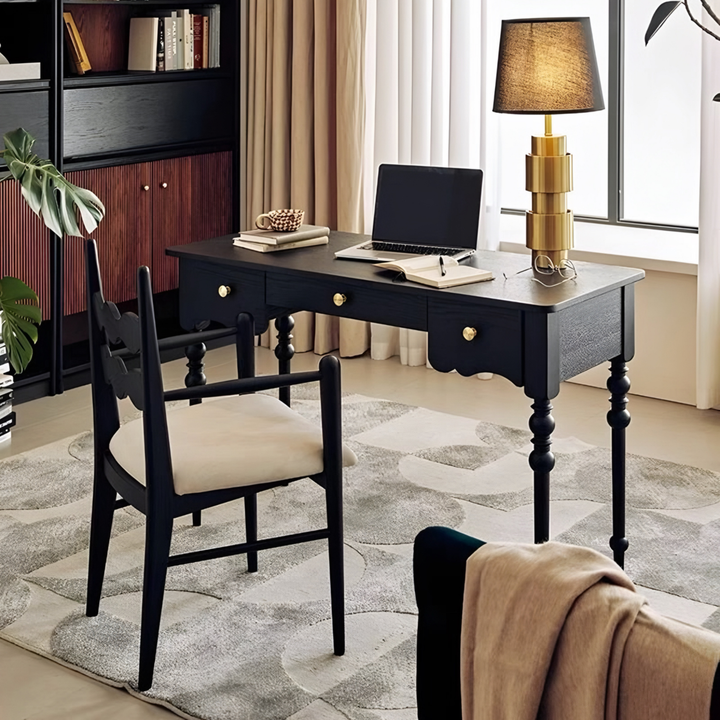 GATSBY Rustic Solid Wood Study Desk