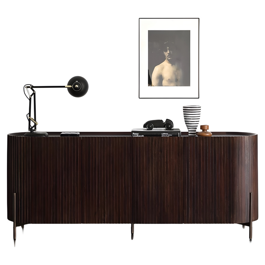 NORDENZA Rustic Solid Wood Sideboard