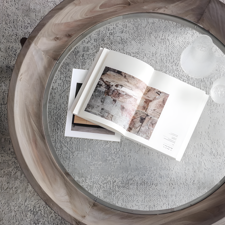 ARDEN Modern Glass Coffee Table