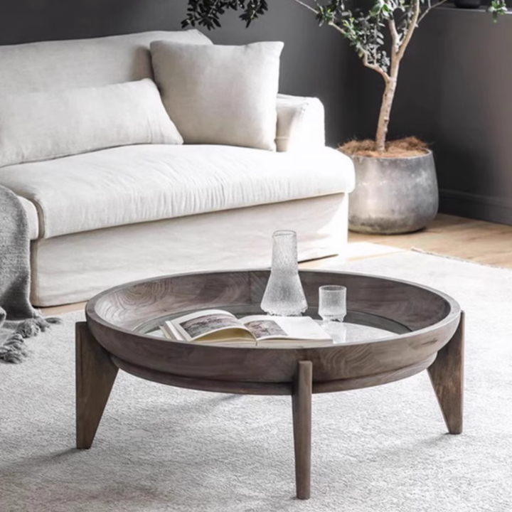 ARDEN Modern Glass Coffee Table