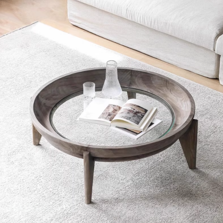 ARDEN Modern Glass Coffee Table