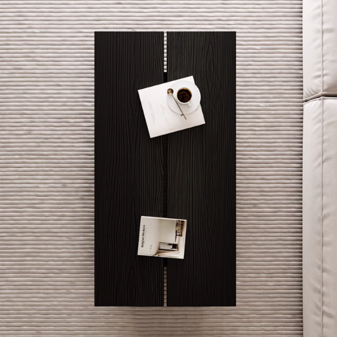 XAVIAR Modern Solid Wood Coffee Table