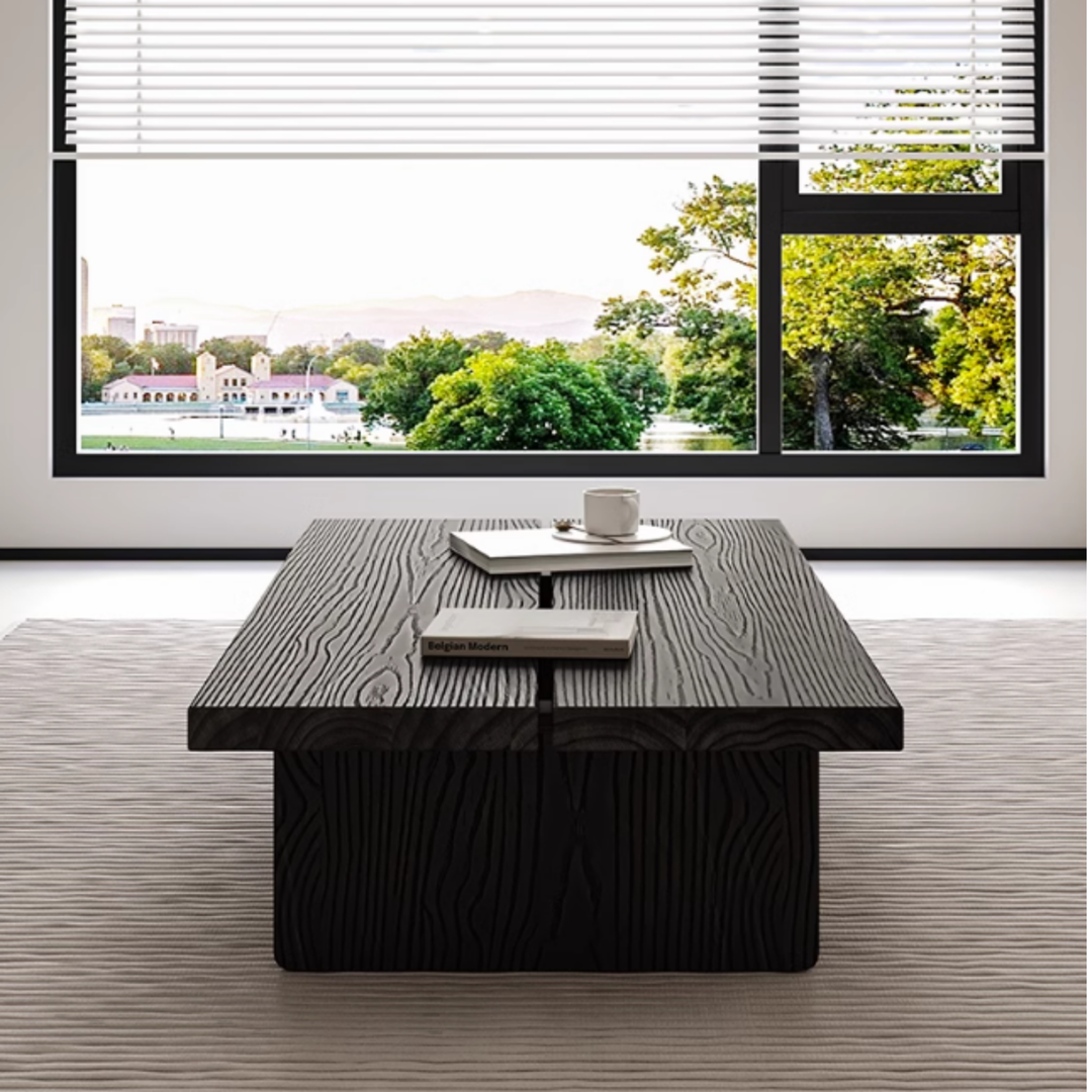 XAVIAR Modern Solid Wood Coffee Table