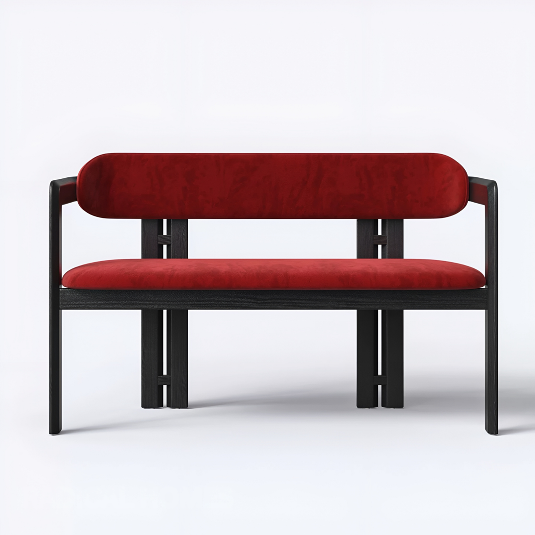 ALVANO Modern Solid Wood Bench