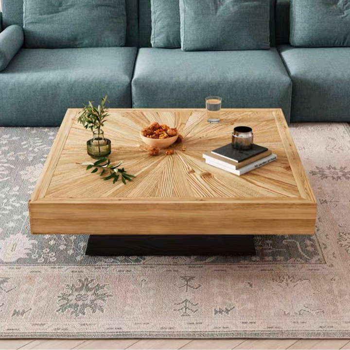OREN Solid Pinewood Coffee Table