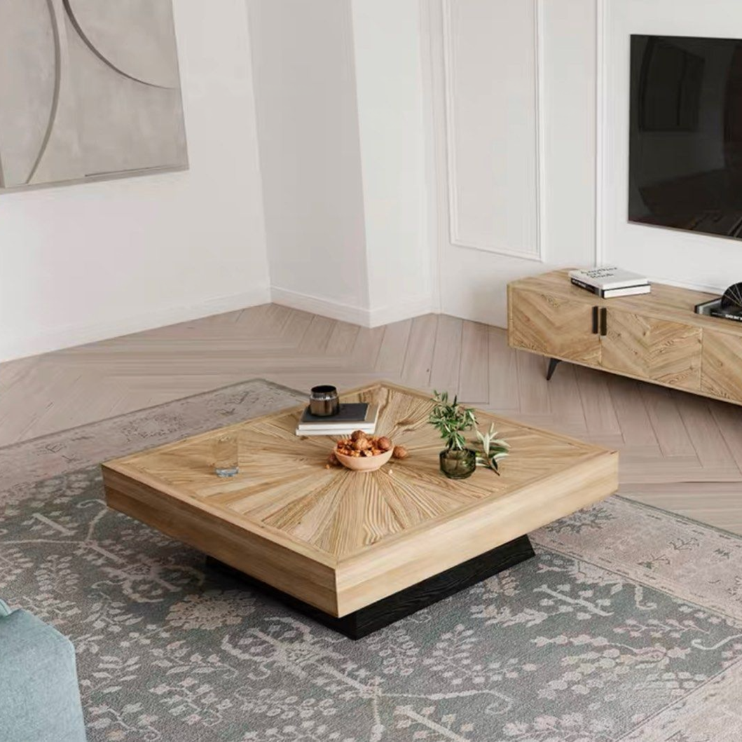OREN Solid Pinewood Coffee Table