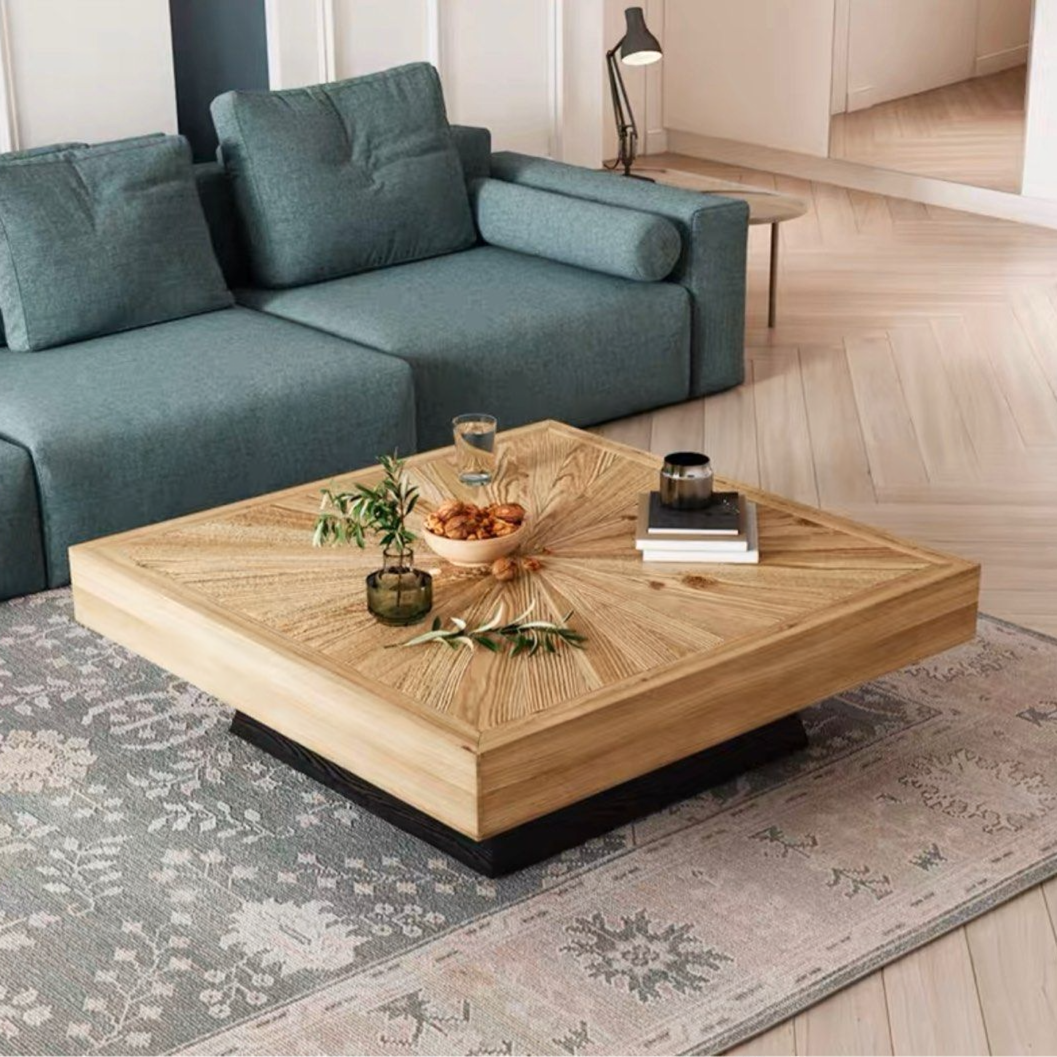 OREN Solid Pinewood Coffee Table
