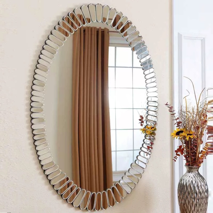 FACET Modern Oval Wall Mirror