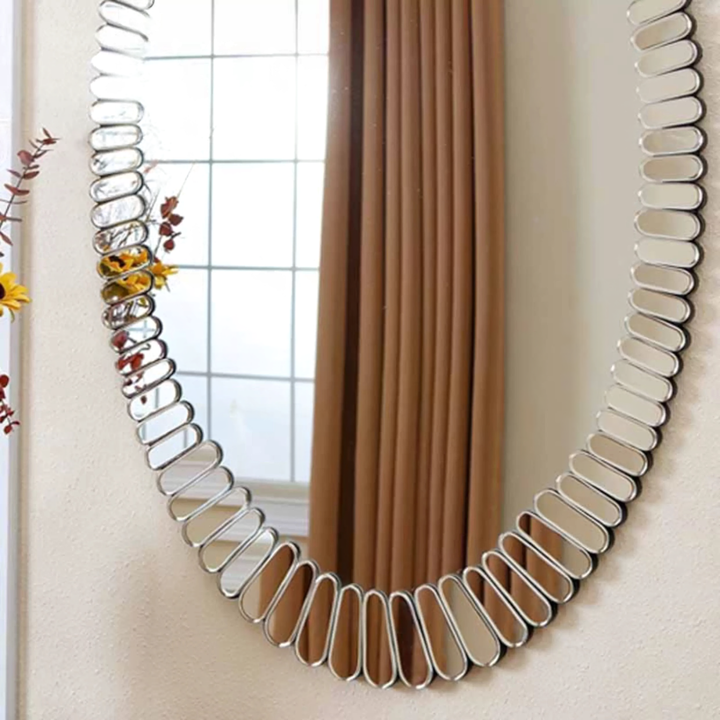FACET Modern Oval Wall Mirror