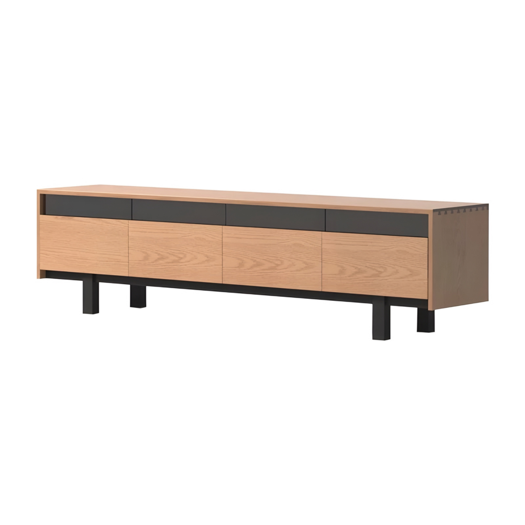 REDVAULT Modern Solid Wood TV Console
