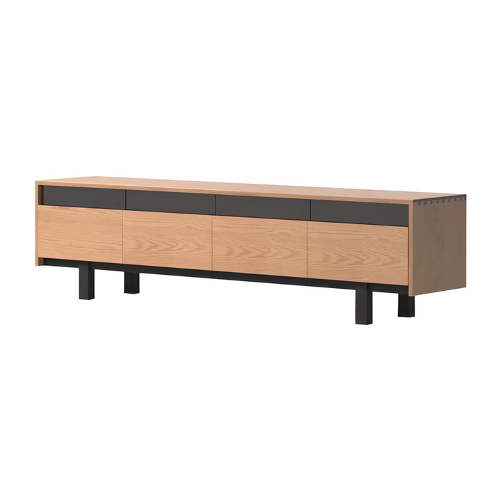 REDVAULT Modern Solid Wood TV Console